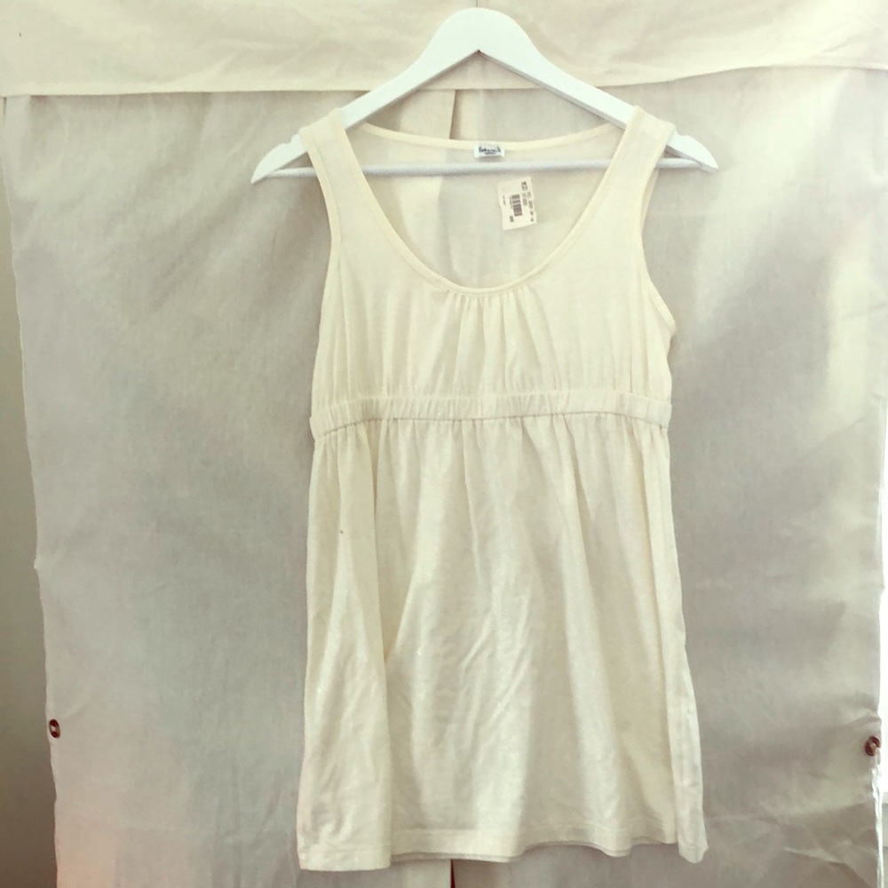 Splendid Foil Jersey Empire Top